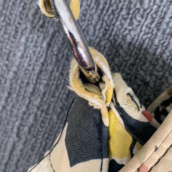 Vera Bradley Crossbody Bag Womens Medium Retired Dogwood Print Quilted Saddle up - Picture 13 of 17